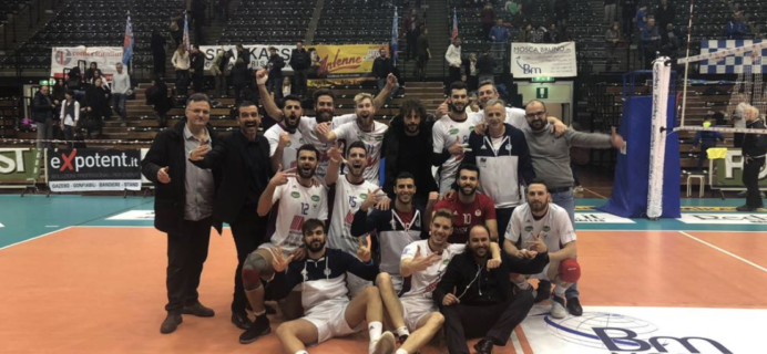 Volley Catania - Vittoria a Bolzano