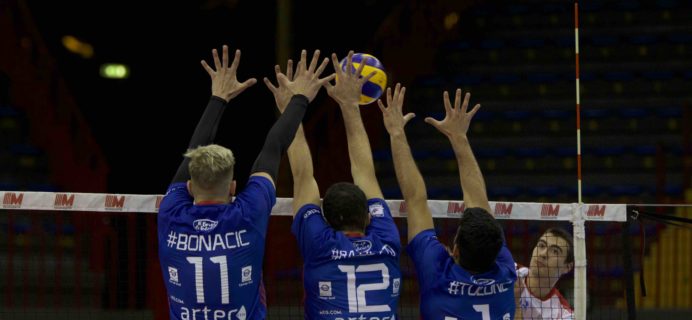 Volley Catania - Partita contro Mosca Bruno Bolzano