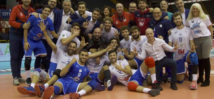 Volley Catania - Vittoria contro Tipiesse Cisano Bergamasco