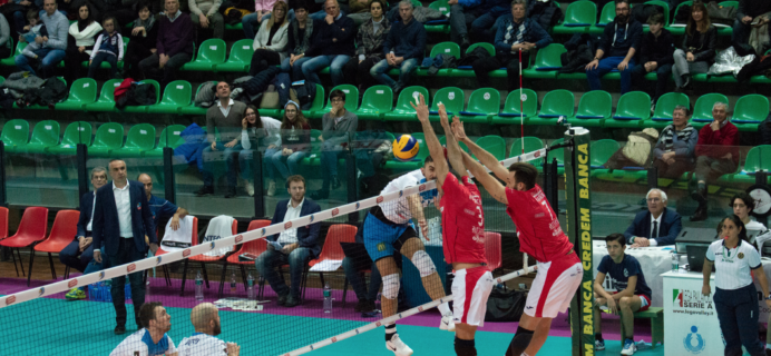 Volley Catania - Porcello e Gradi a muro