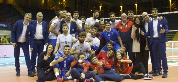 Volley Catania - Vittoria contro il Club Italia