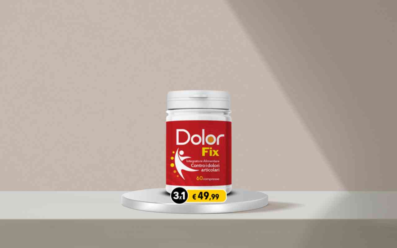 Prova DolorFix: l’integratore naturale che allevia dolori muscolari e articolari