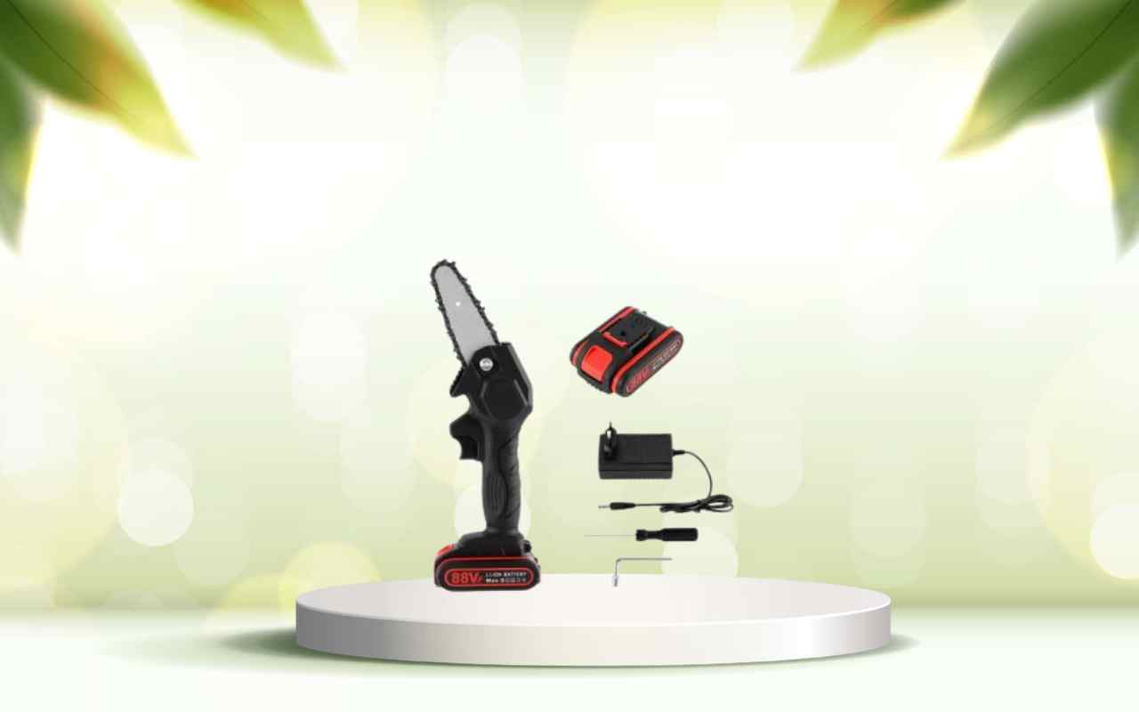 Scopri la mini motosega a batteria: rendi il giardinaggio semplice e veloce