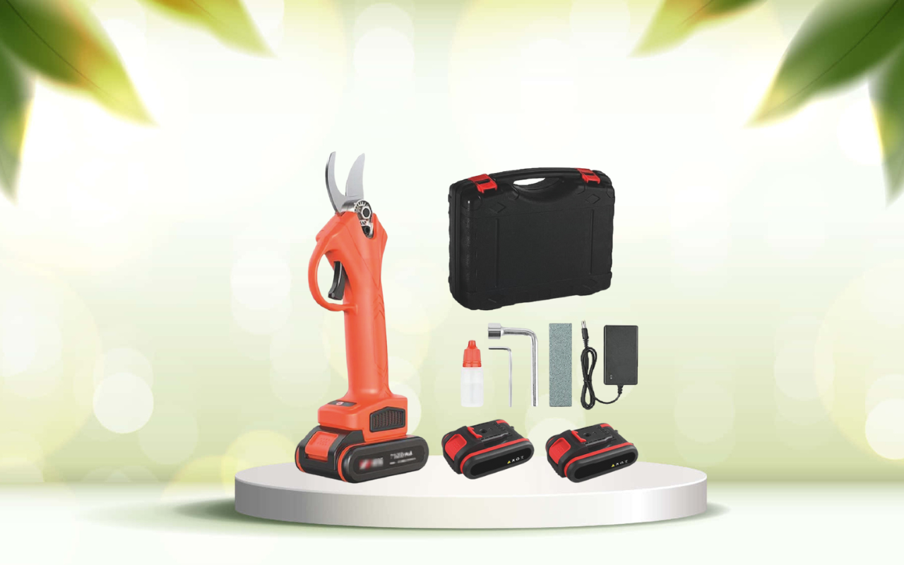 Prova le forbici elettriche da potatura: tagli perfetti senza fatica in giardino